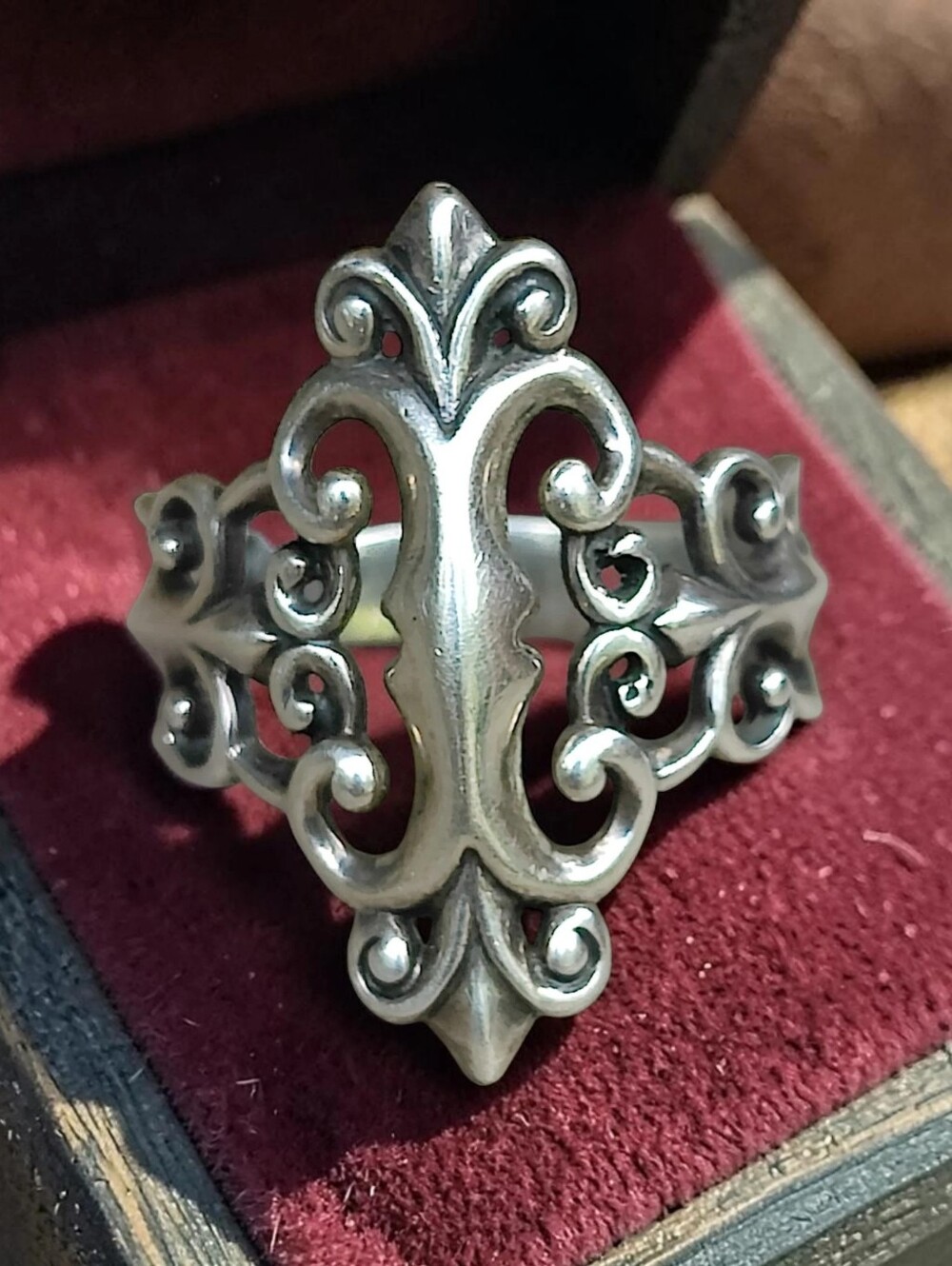 Carolyn Pollack Relios Sterling Silver Southwestern Style Ring